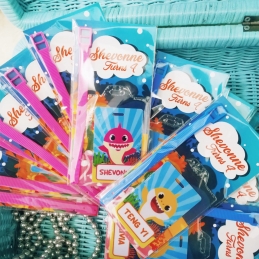 Personalized PVC Bag Tag - Set of 25