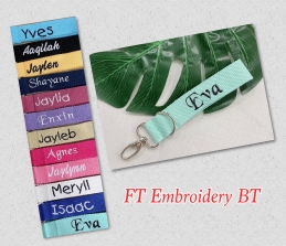 Embroidery Bag Tag - Set of 12