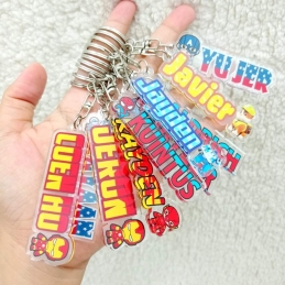 Acrylic Keychain - Set of 6