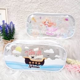 Simple PVC Pencil case - Set of 12