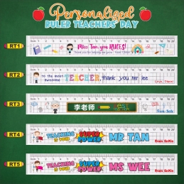 Ruler  Teacher's Day - Set of 6
