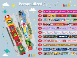 Personalized Lanyard - Set of 8