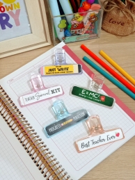 Teachers' day Paper Clip - Set of 4