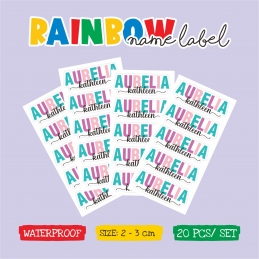 Rainbow Label - PROMO 3 sets