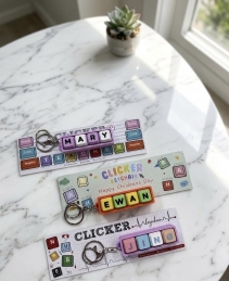 3D Printed Clicker Keychain